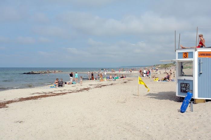 Liseleje strand er blandt de tre Blå Flag-strande i Halsnæs Kommune.